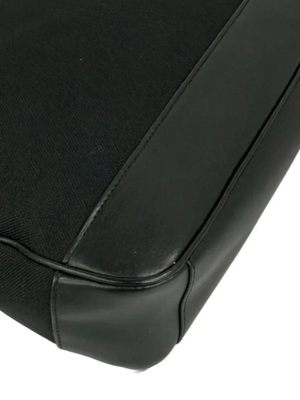 COACH Hamilton Bag in Cordura F31277 Black Cordura Nylon Leather Business Bag